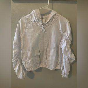 White Fabletics Wind Breaker